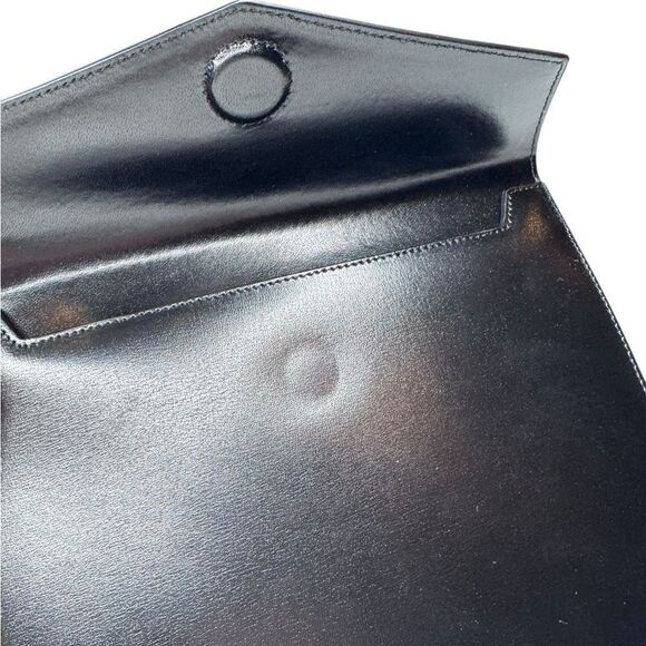 YSL Uptown Leather Clutch - Picture 6 of 7